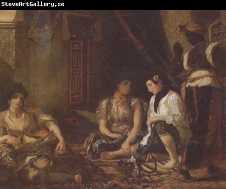 Eugene Delacroix Femmes d'Alger dans leur appartement (mk32)